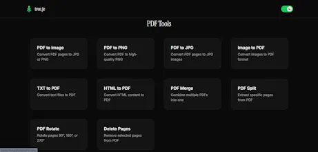 tree.je- Simple, private file conversion gallery image
