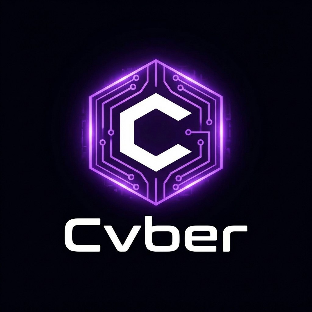 Cvber - Product Hunt launch logo and brand identity