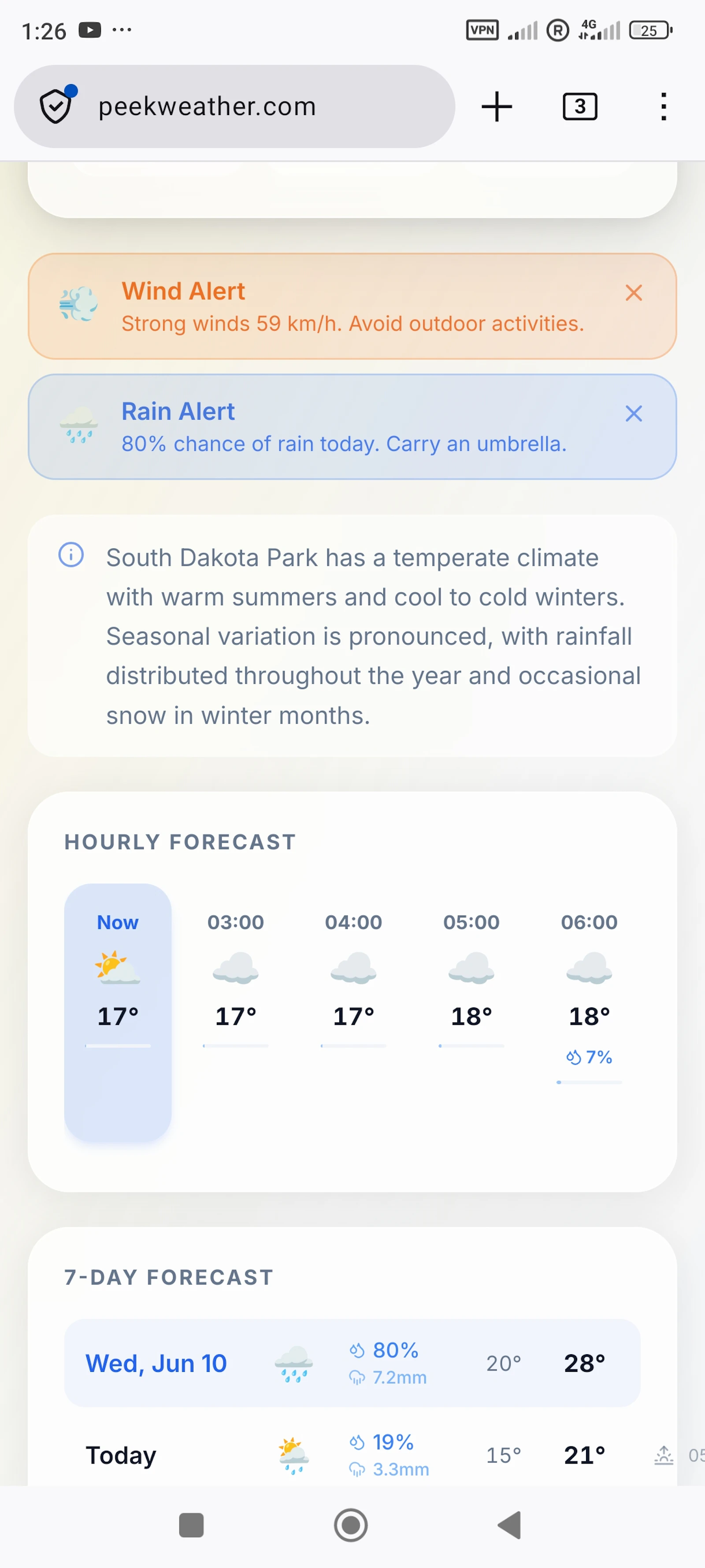 PeekWeather screenshot 6