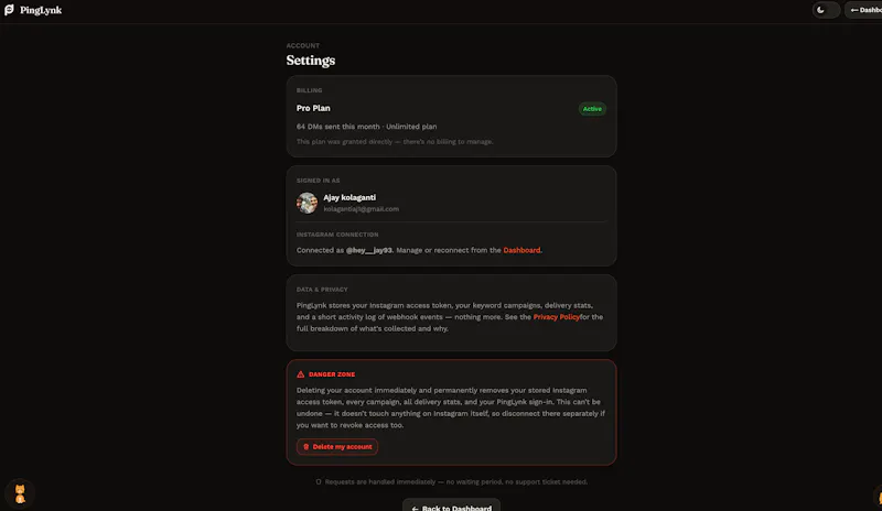 PingLynk screenshot 7