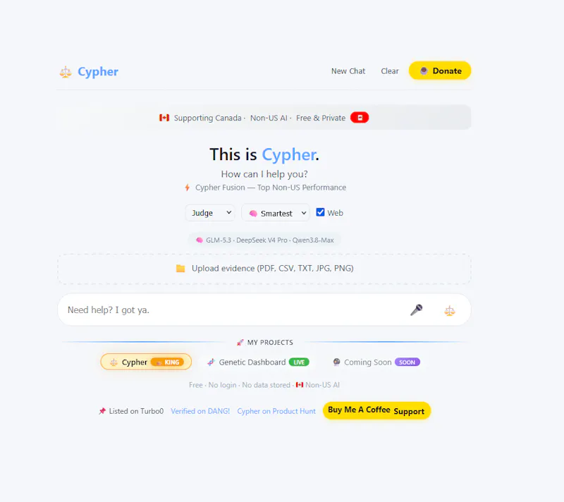 Cypher screenshot 1