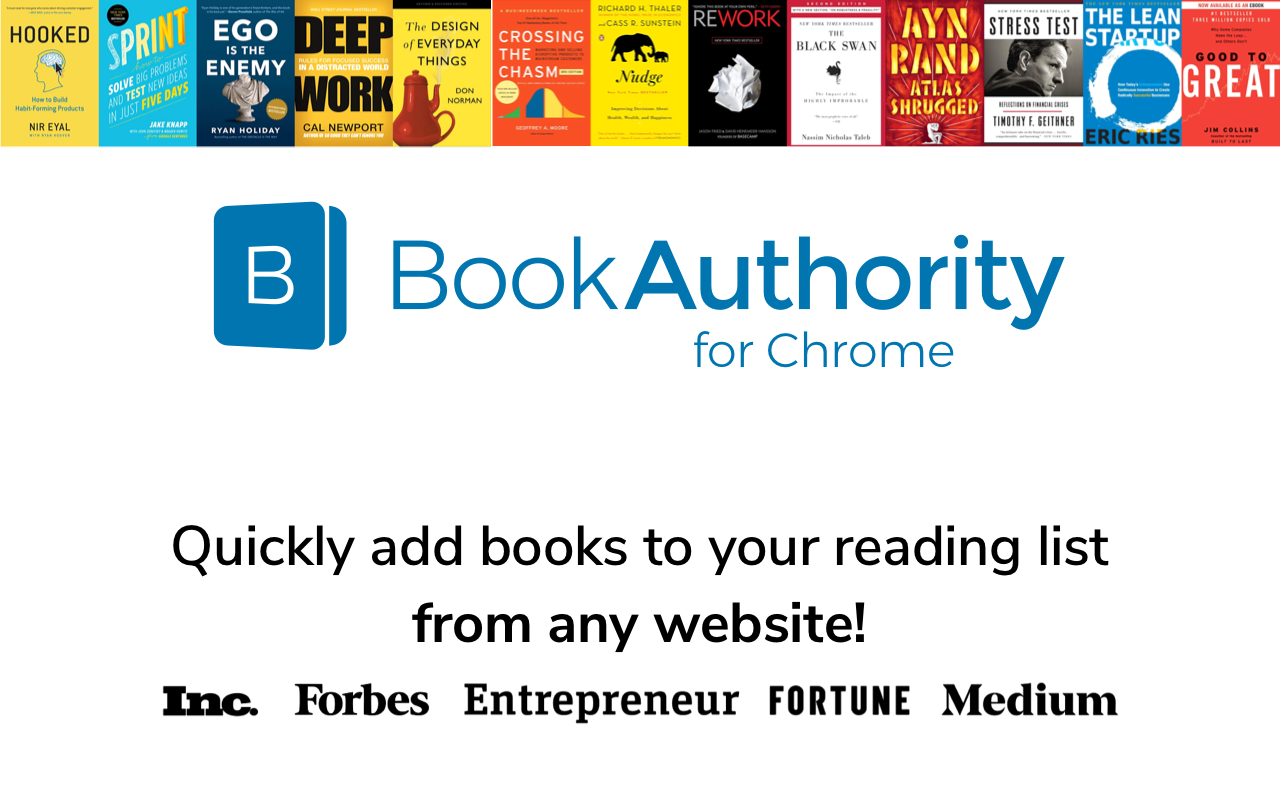 BookAuthority for Chrome gallery image