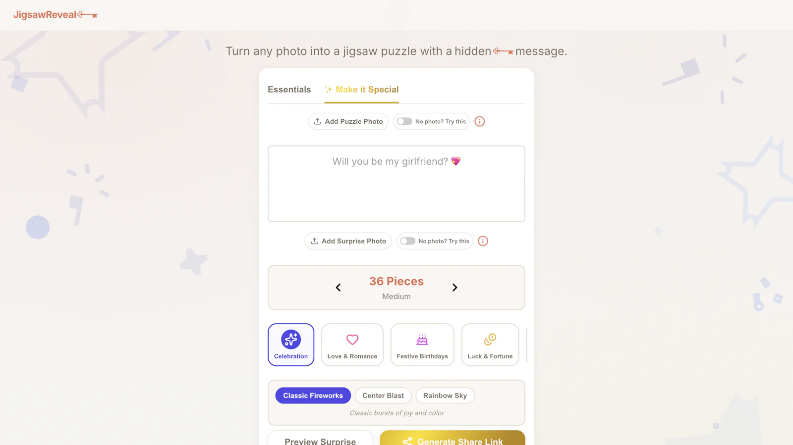 JigsawReveal screenshot 2