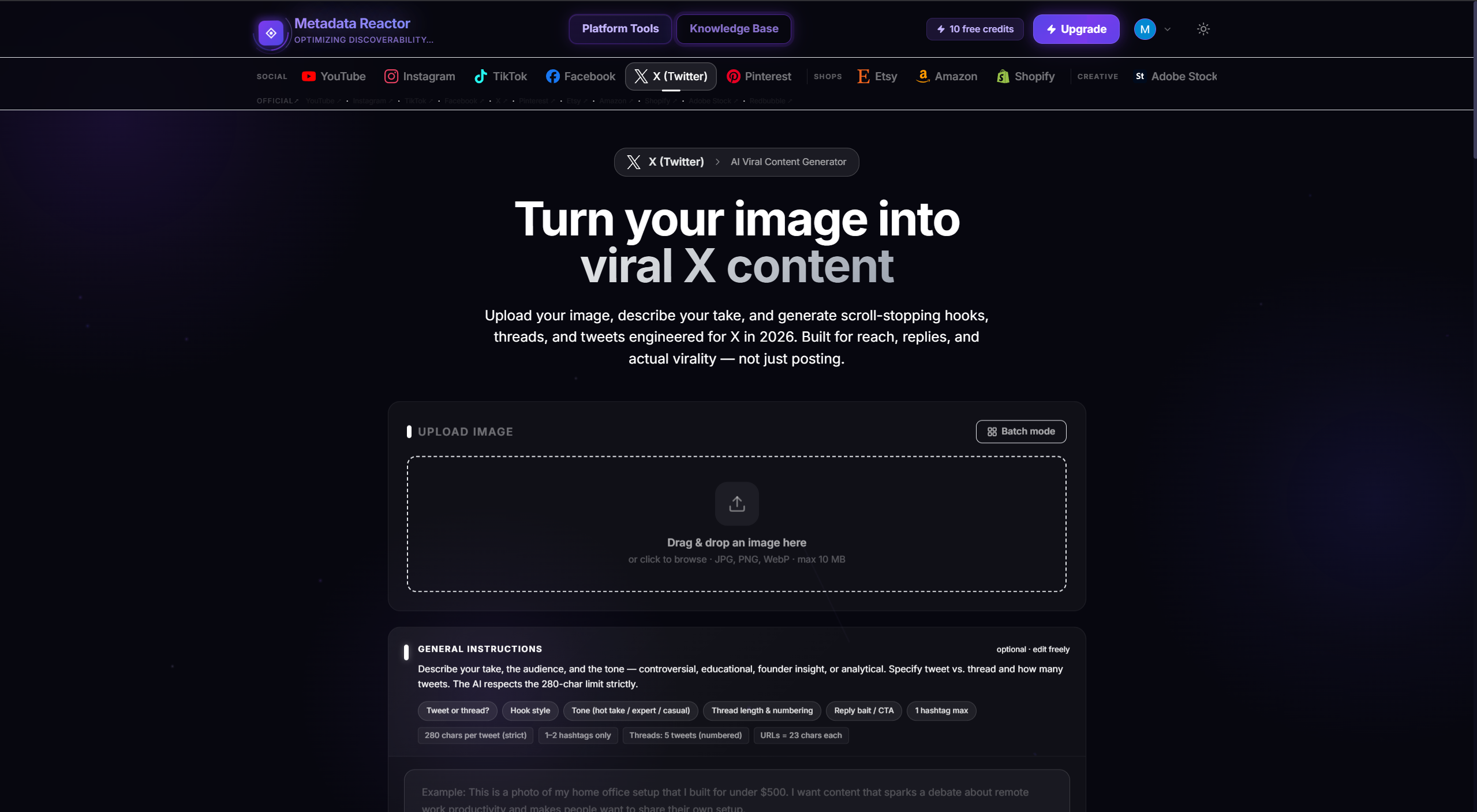 Metadata Reactor gallery image