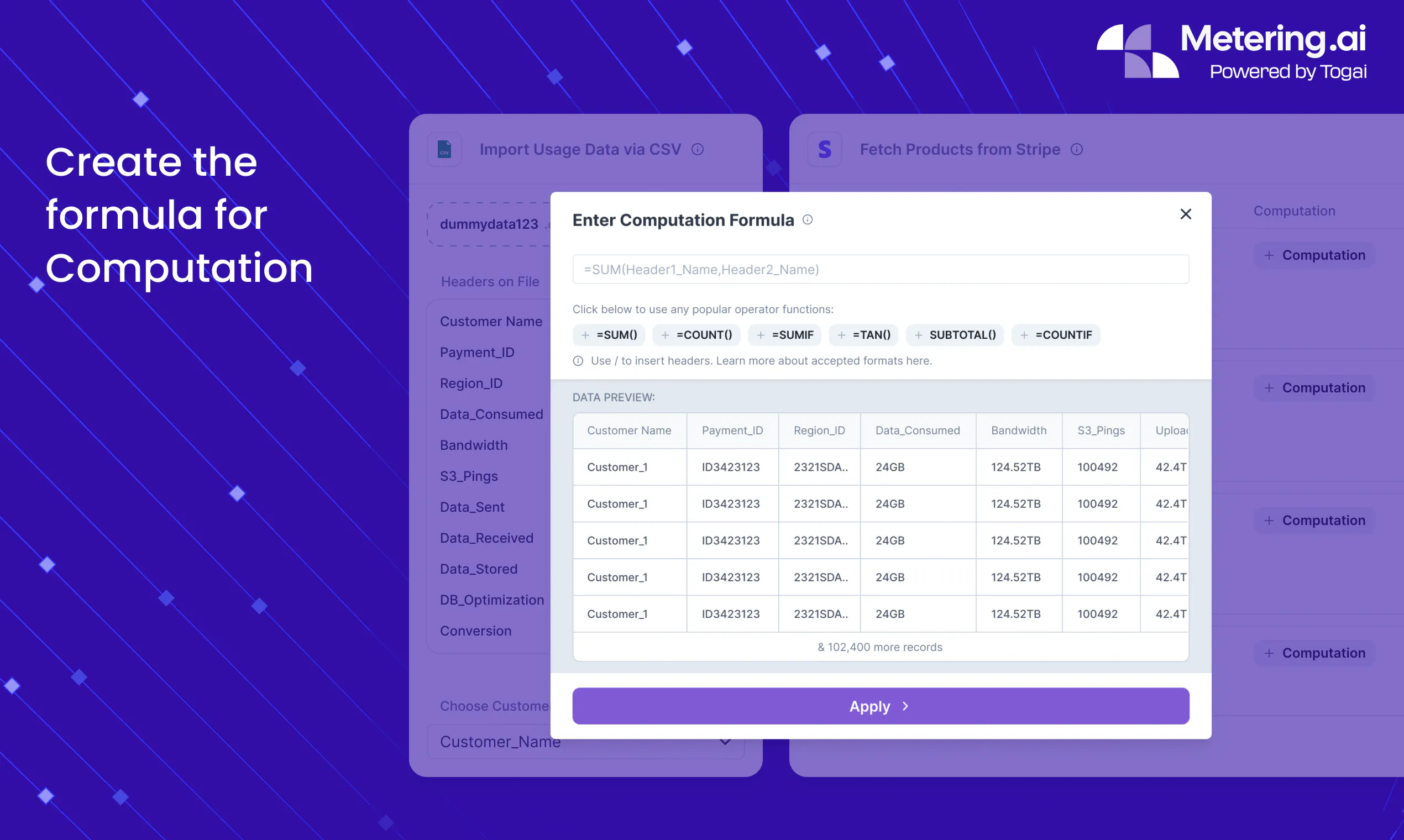 Metering.ai: Automated metering and billing for usage based pricing ...