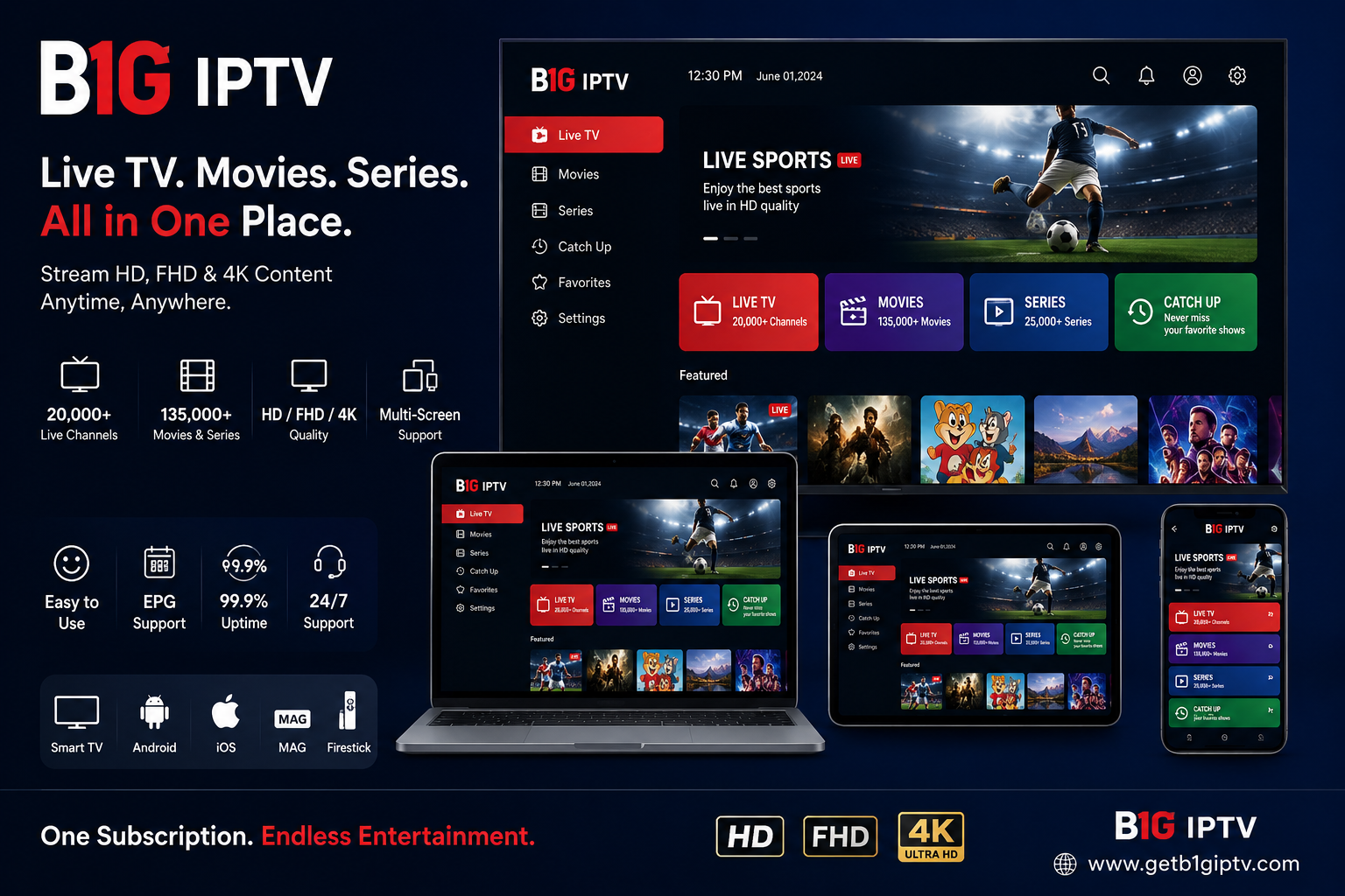 B1G IPTV Streaming gallery image