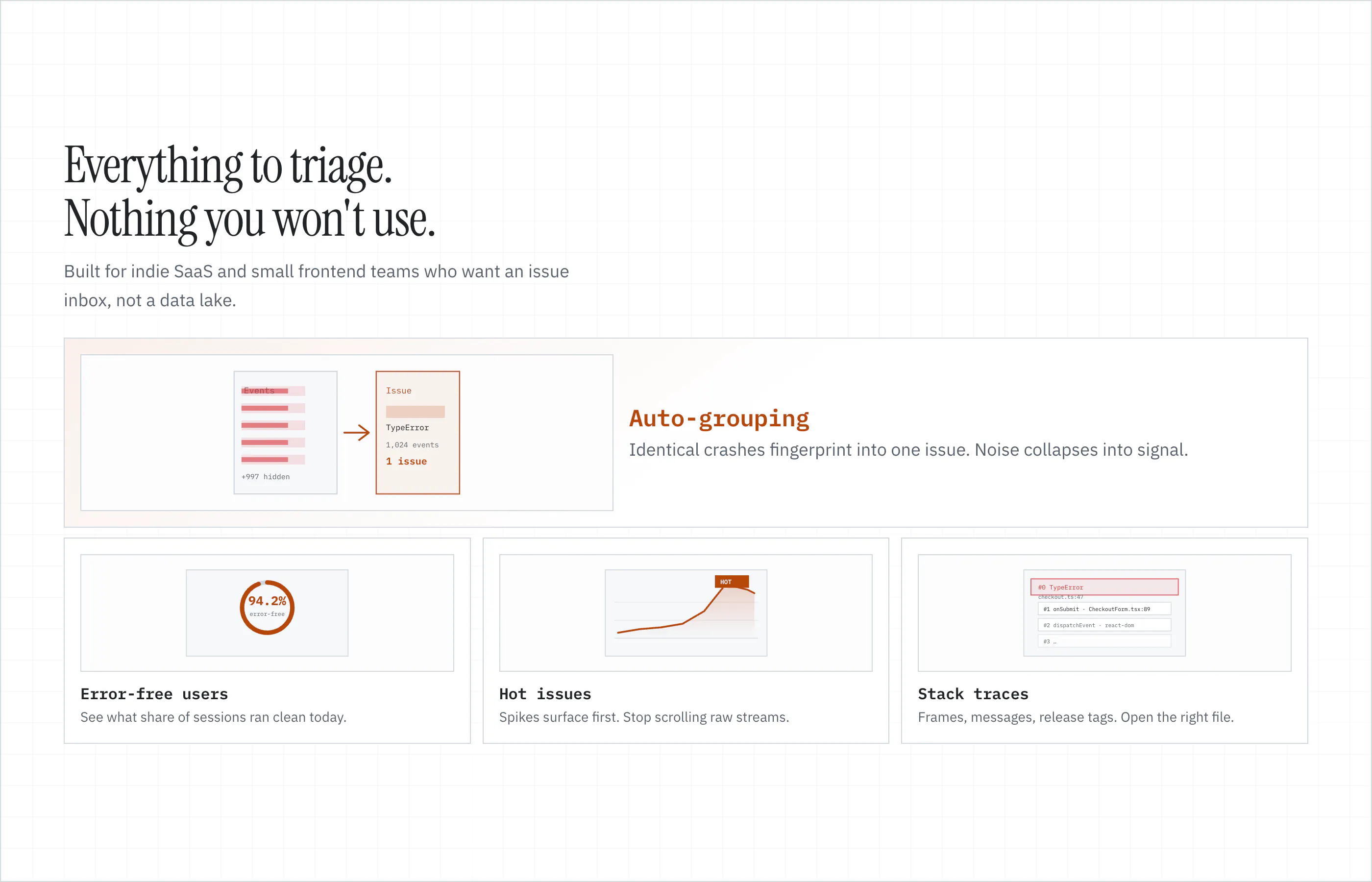 RetraceKit – Error Tracking platform gallery image