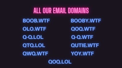 Qrazy email adresses gallery image