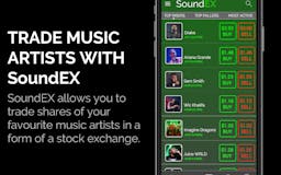 SoundEX-Music Artist Stock Exchange media 1