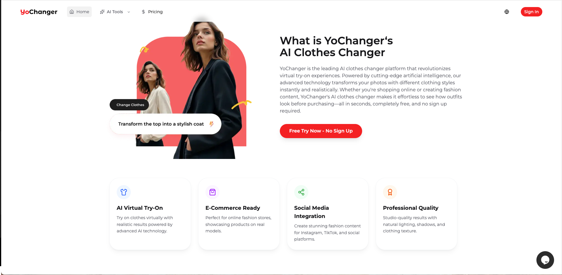 YoChanger - Screenshot 3 showing product features and functionality