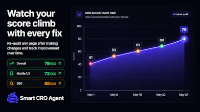 Smart CRO Agent - AI Audits for Shopify gallery image