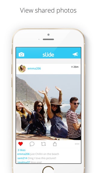 Slide Photo Sharing gallery image