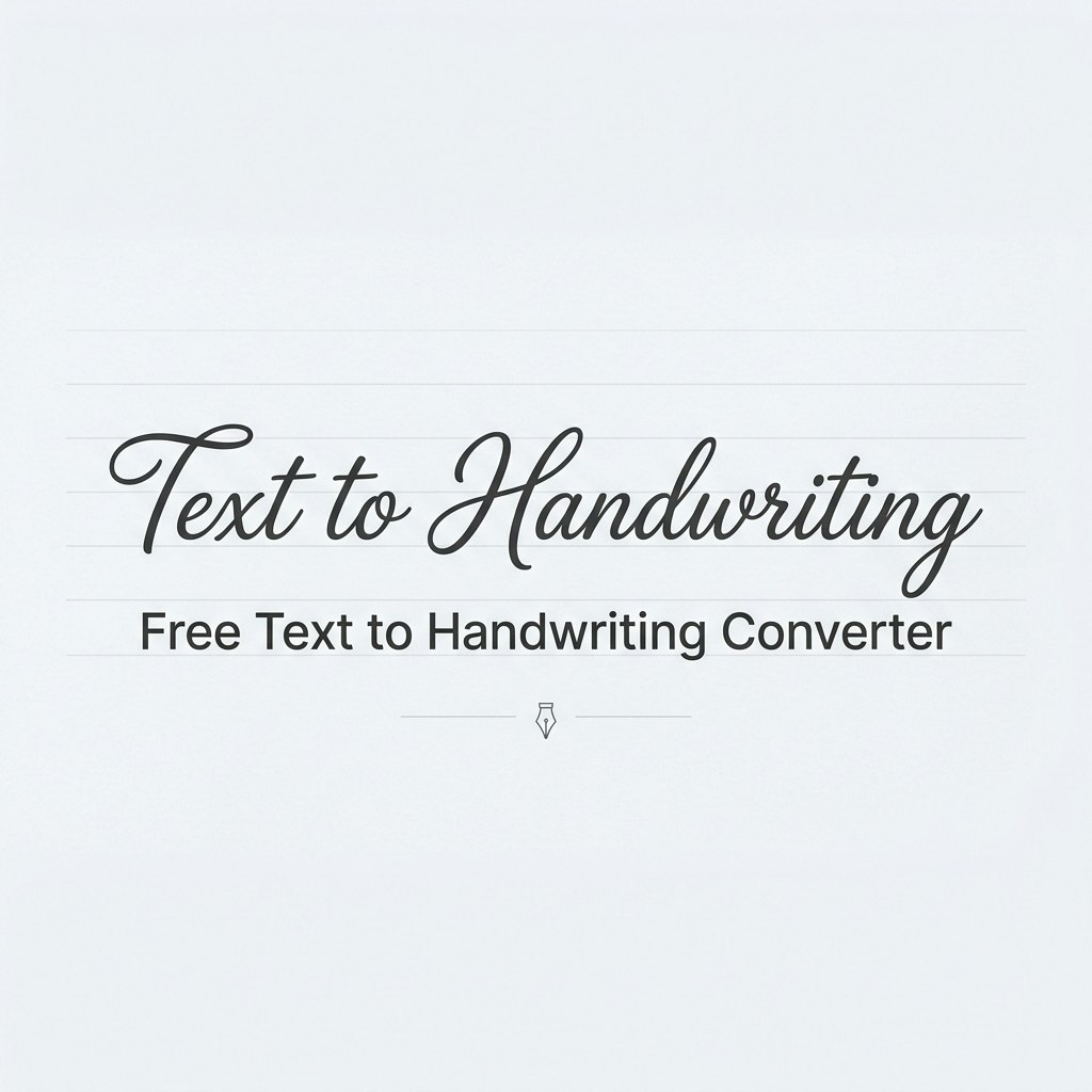 Text To Handwriting gallery image