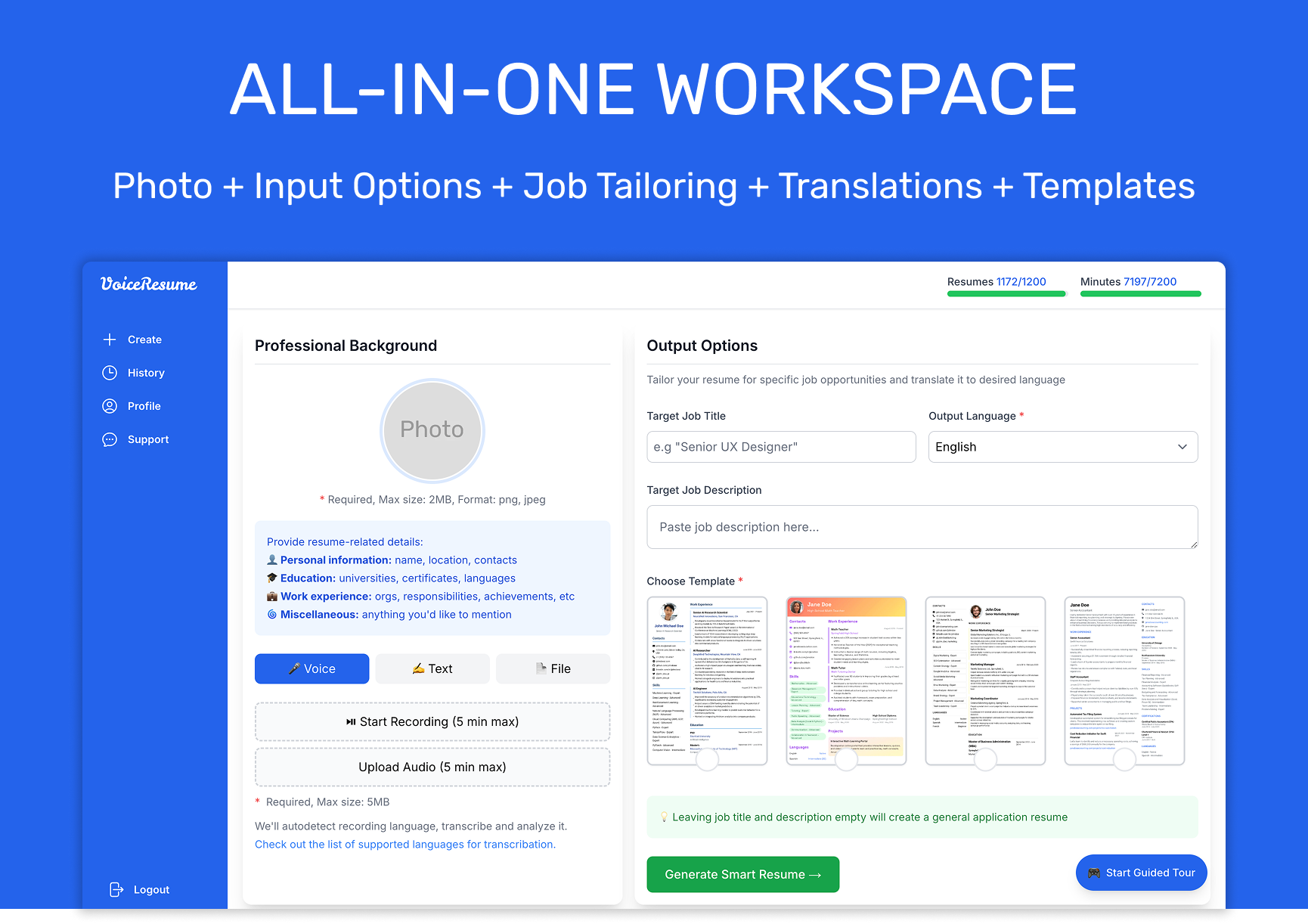 VoiceResume media 1