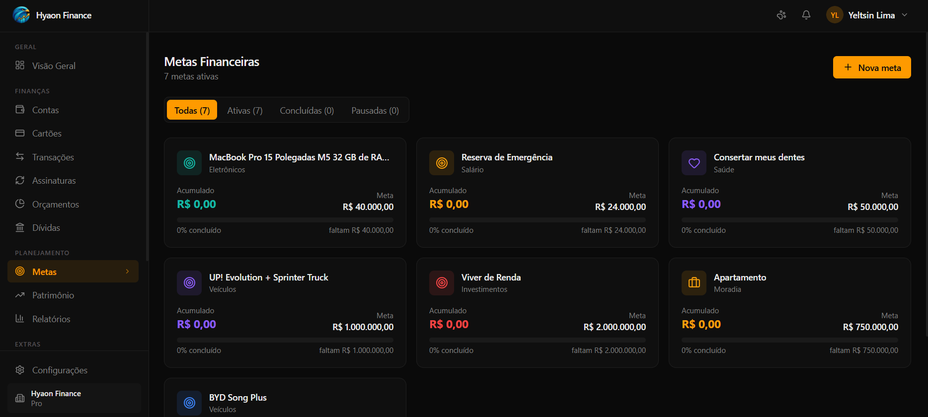 Hyaon Finance - Screenshot 3 showing product features and functionality