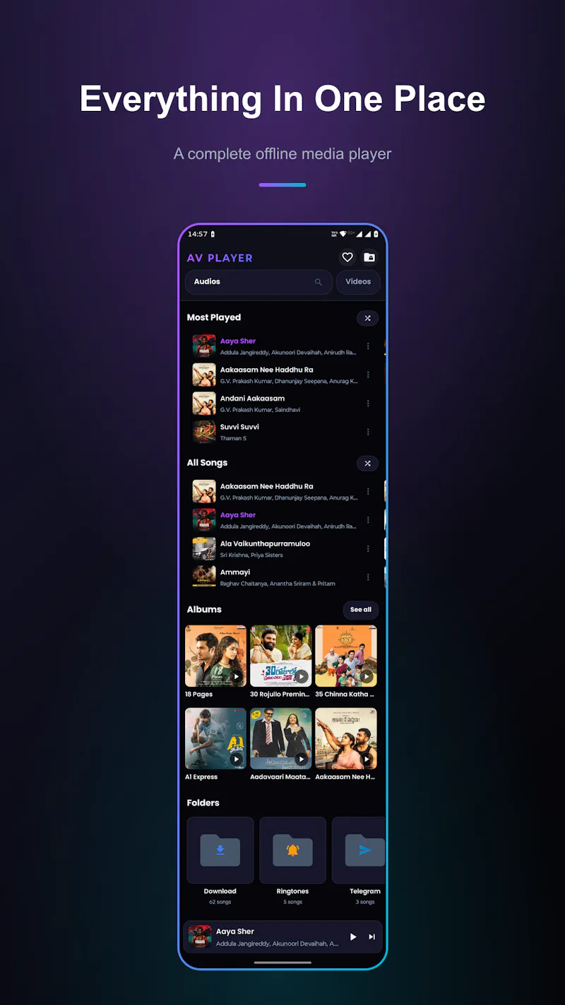 AV Player screenshot 2