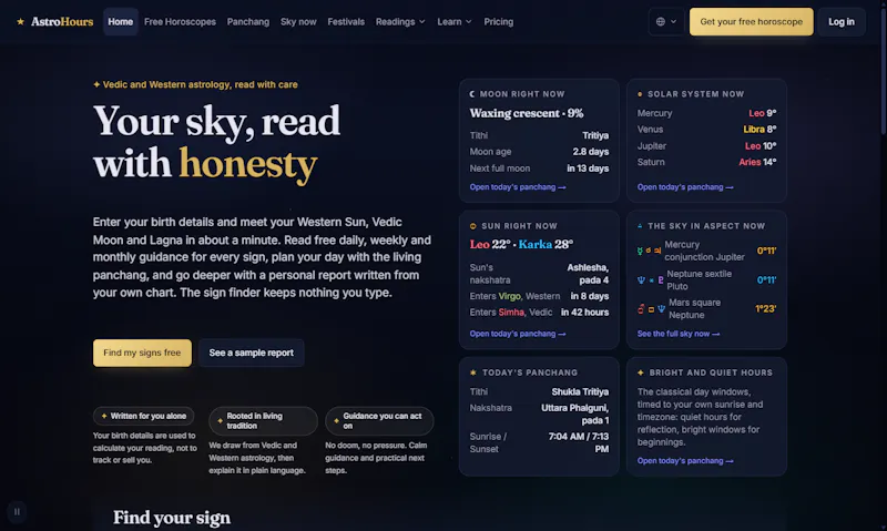 AstroHours screenshot 2