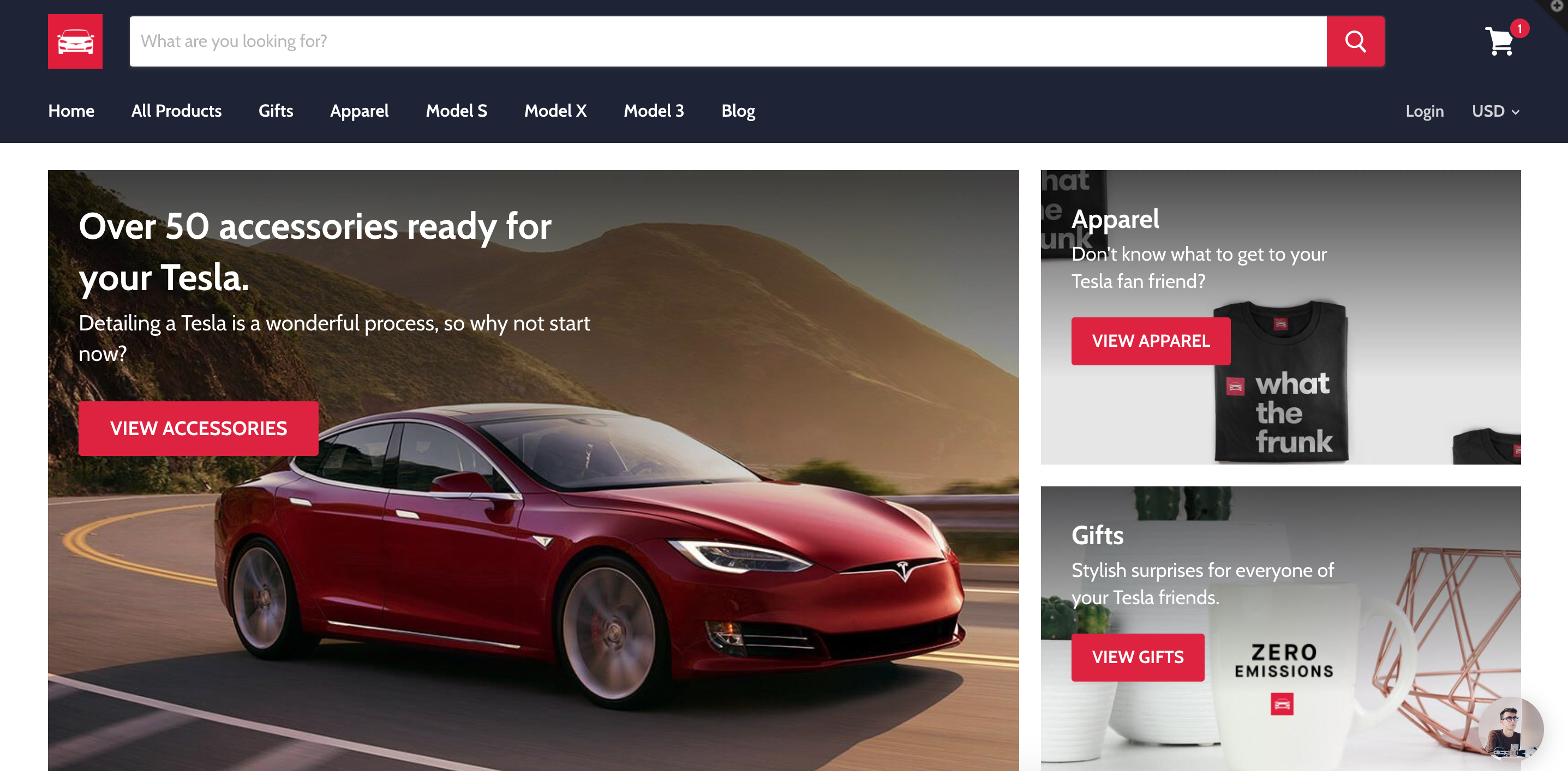 Unofficial Tesla Shop gallery image