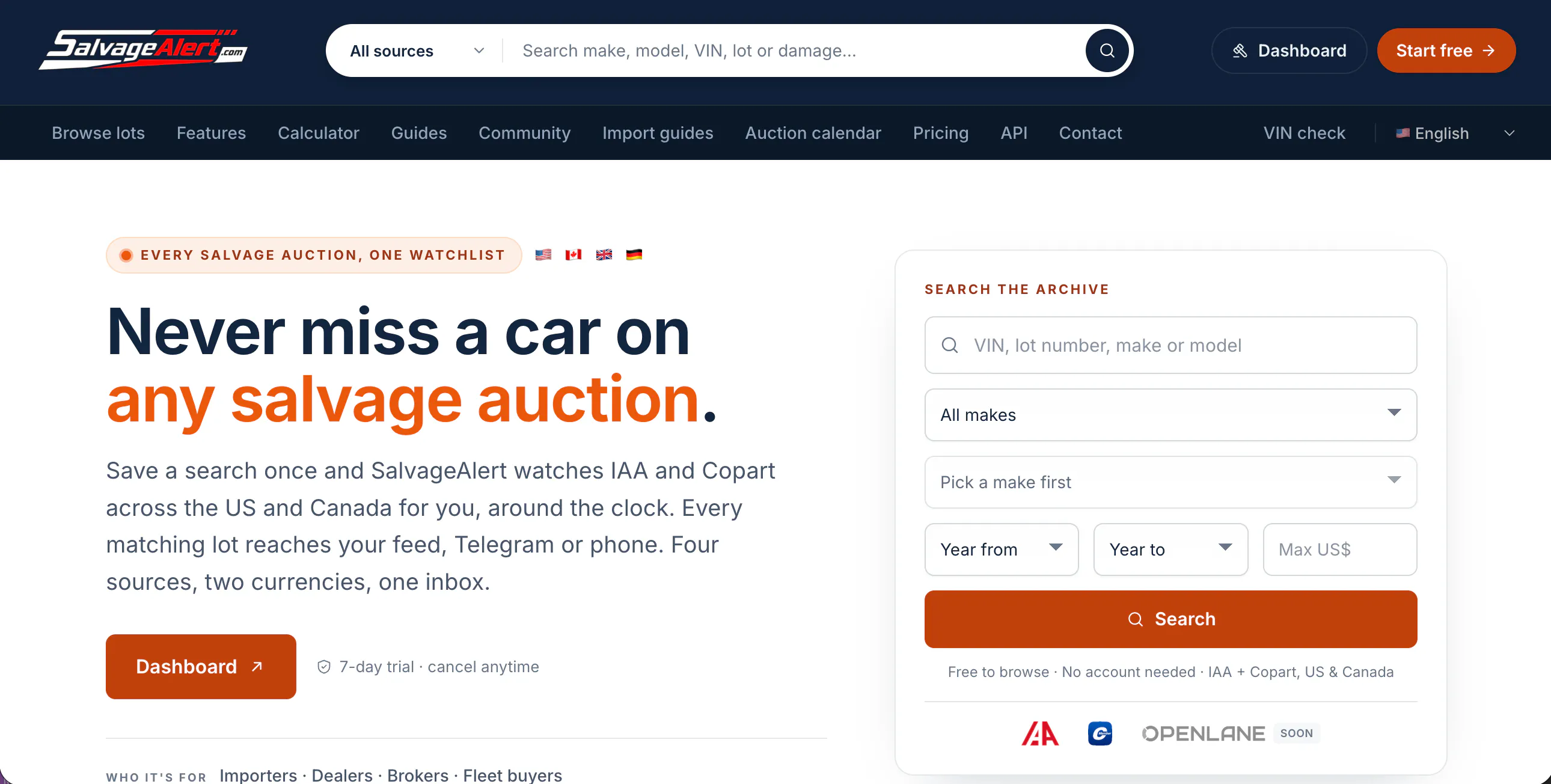 SalvageAlert.com gallery image