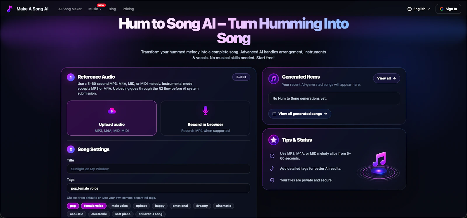 Make A Song AI screenshot 17