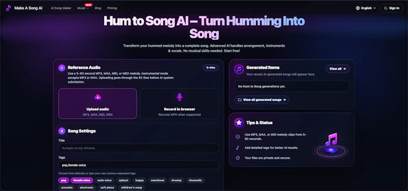Make A Song AI screenshot 17