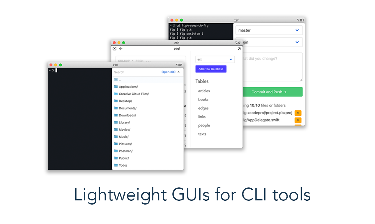 Fig Visual apps and shortcuts for your terminal Product Hunt