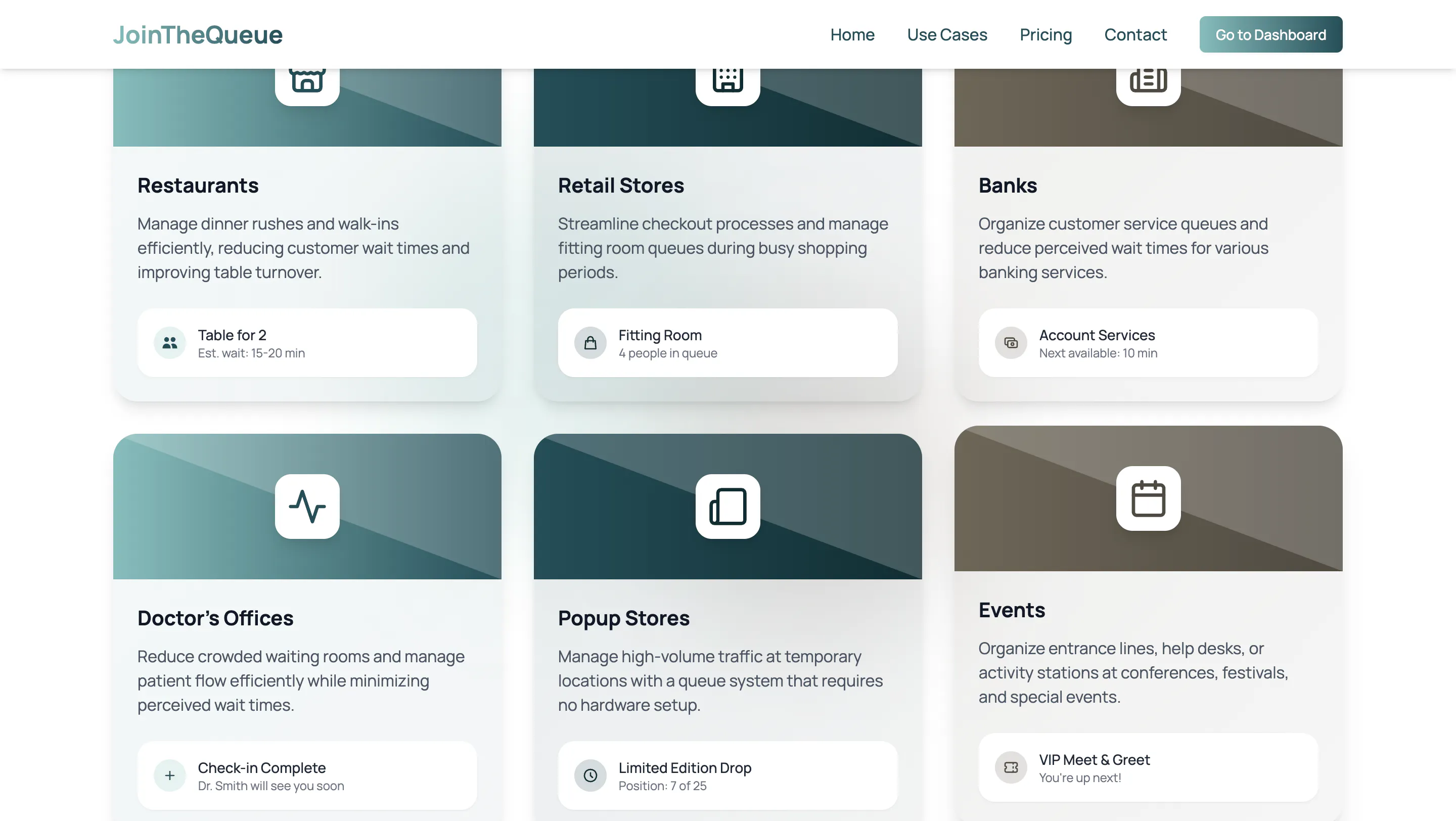 JoinTheQueue: Modern queue management system for retail establishments ...