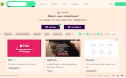 AiHunt - Your daily AI dashboard media 2