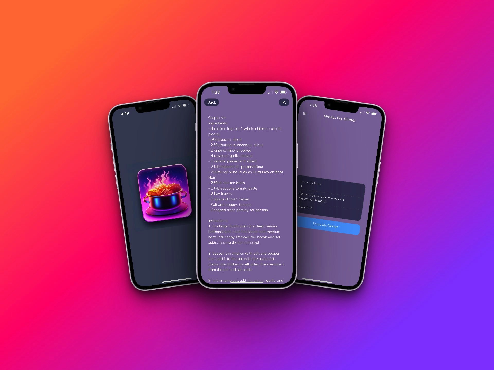 AI Dinner Recipe Generator gallery image