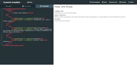 Dynamic Email Template gallery image
