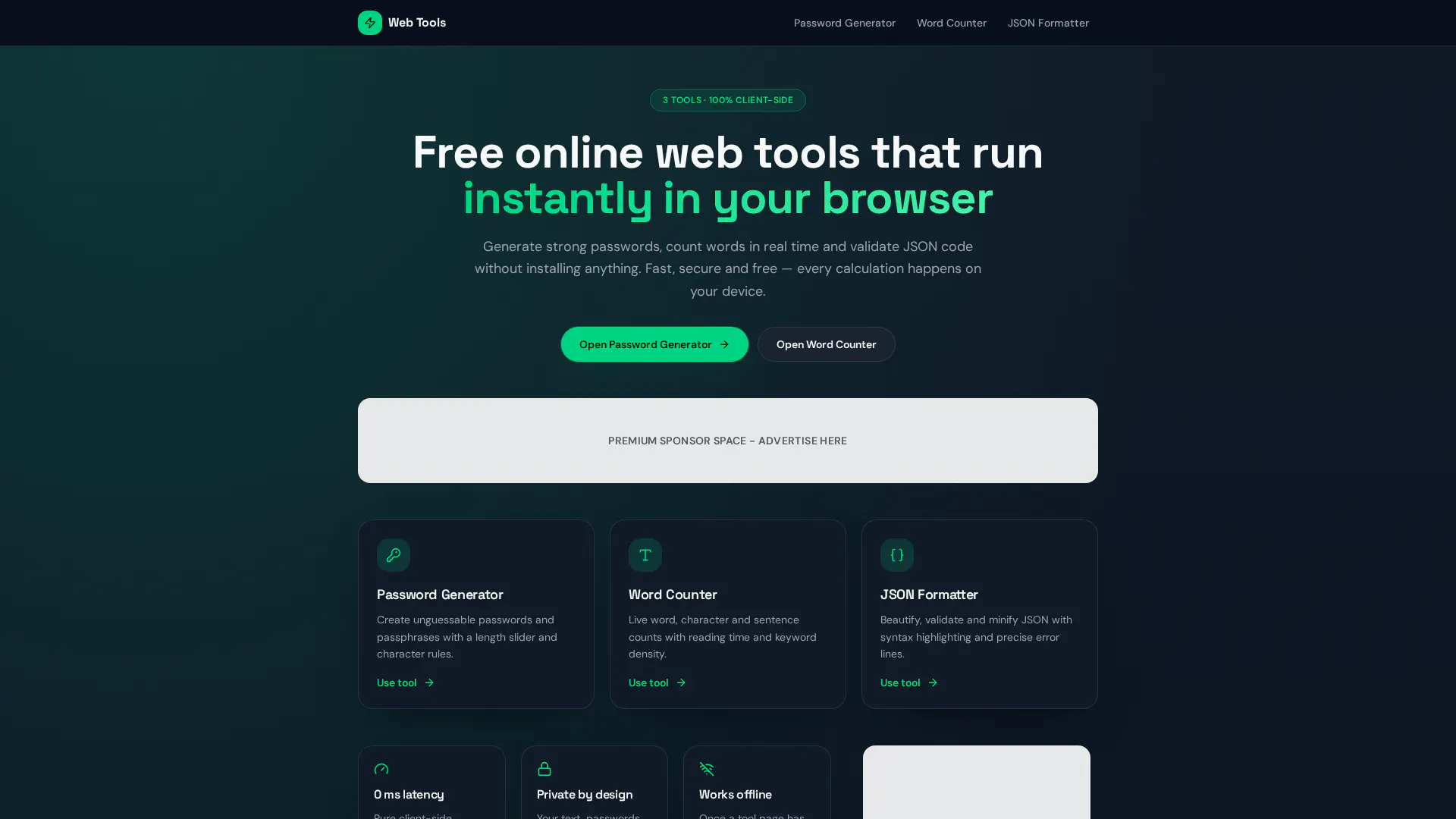 Web Tools gallery image