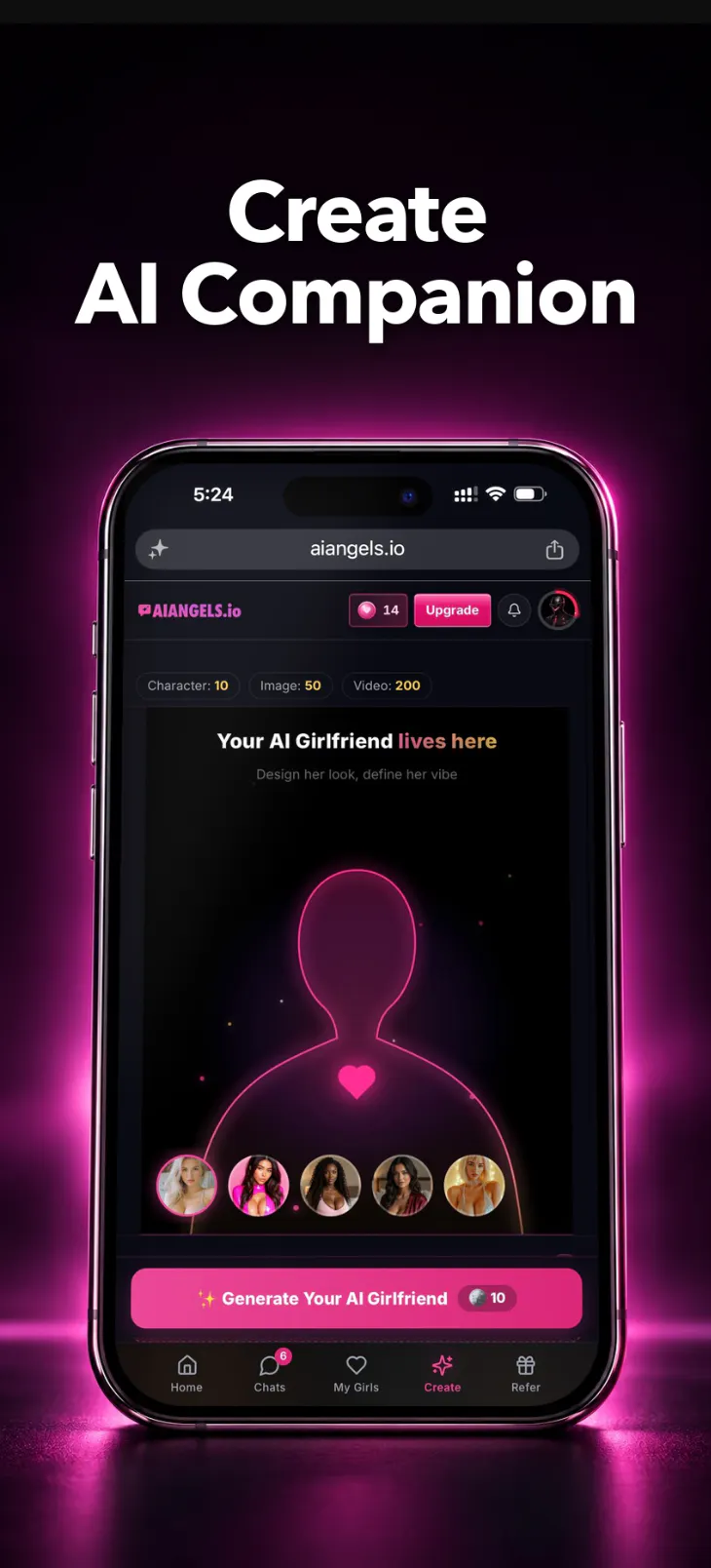 AI Angels: Chat Free with AI Companions gallery image