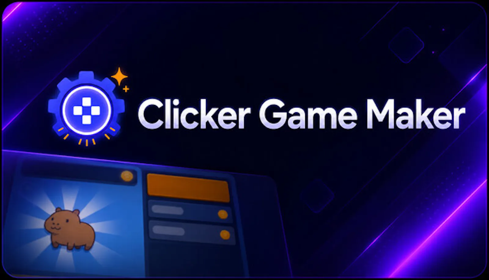 Clicker Game Maker screenshot 2