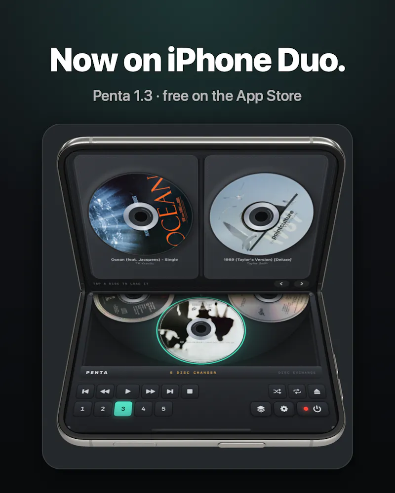 Penta - CD Player & Changer screenshot 1