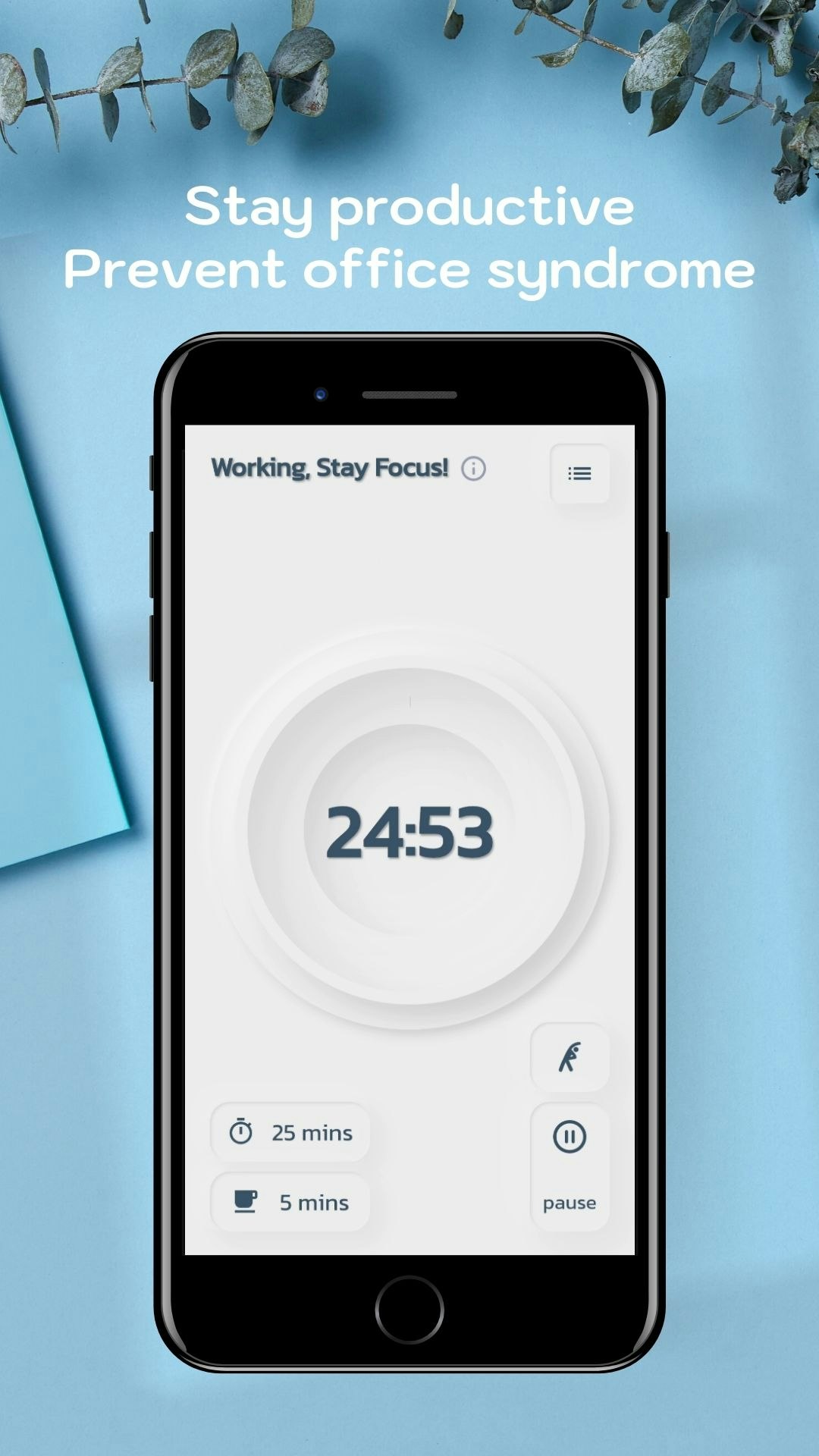 Ergonomic Pomodoro Timer 1.2  gallery image