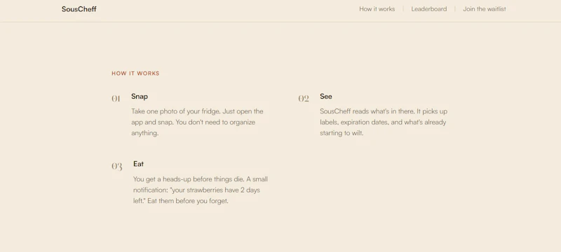 SousCheff screenshot 2