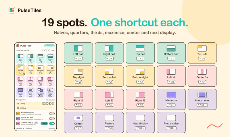 PulseTiles screenshot 2