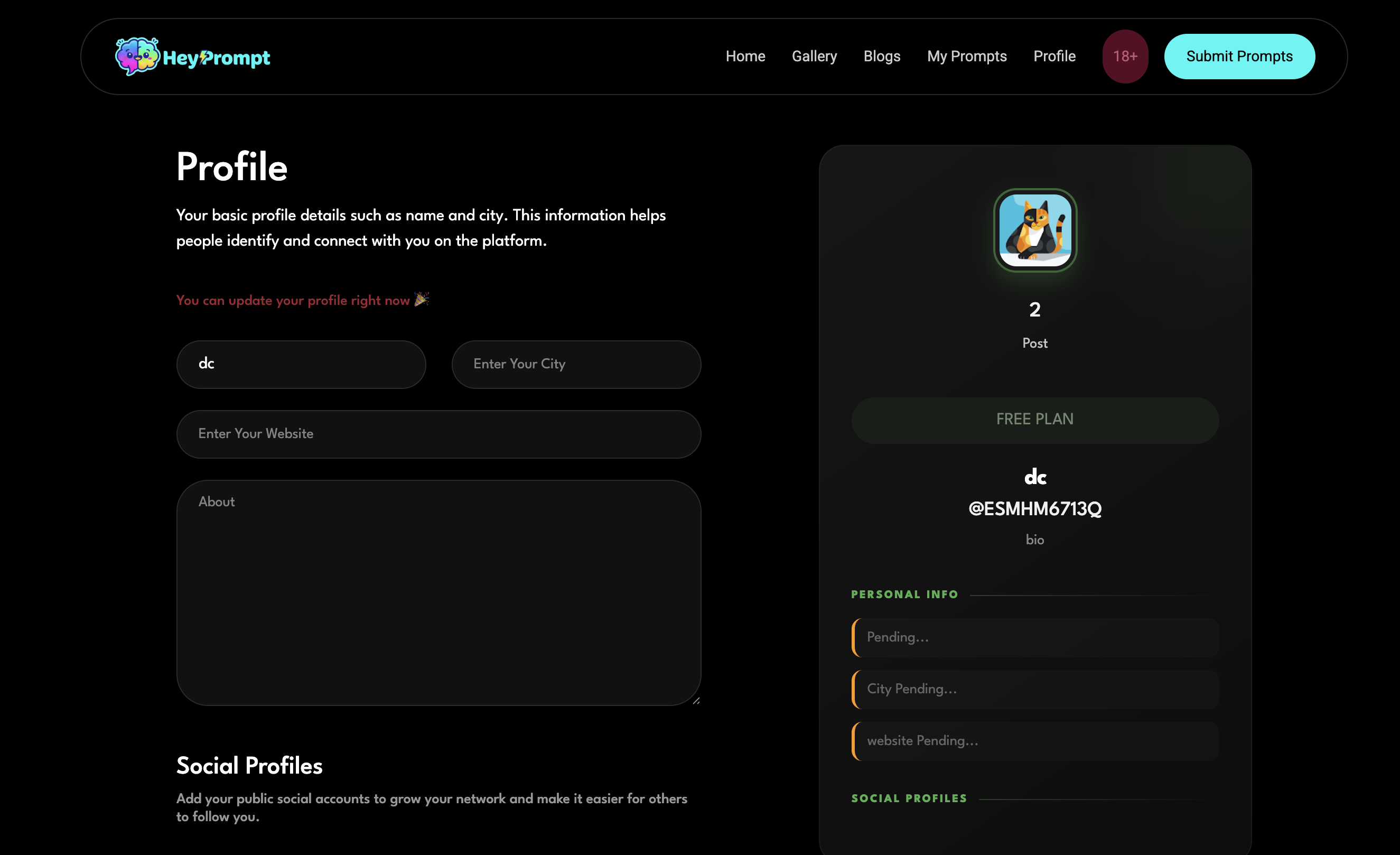 Hey Prompt gallery image