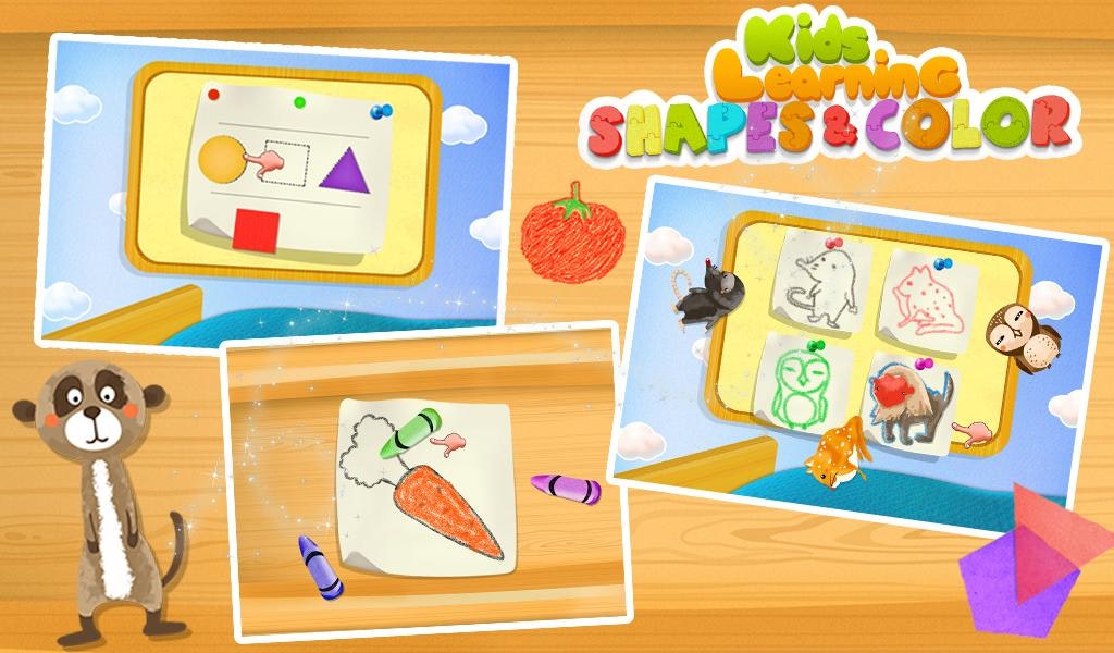 Kids Learning Shapes & Color gallery image
