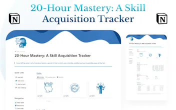 20-Hour Mastery A Skill gallery image