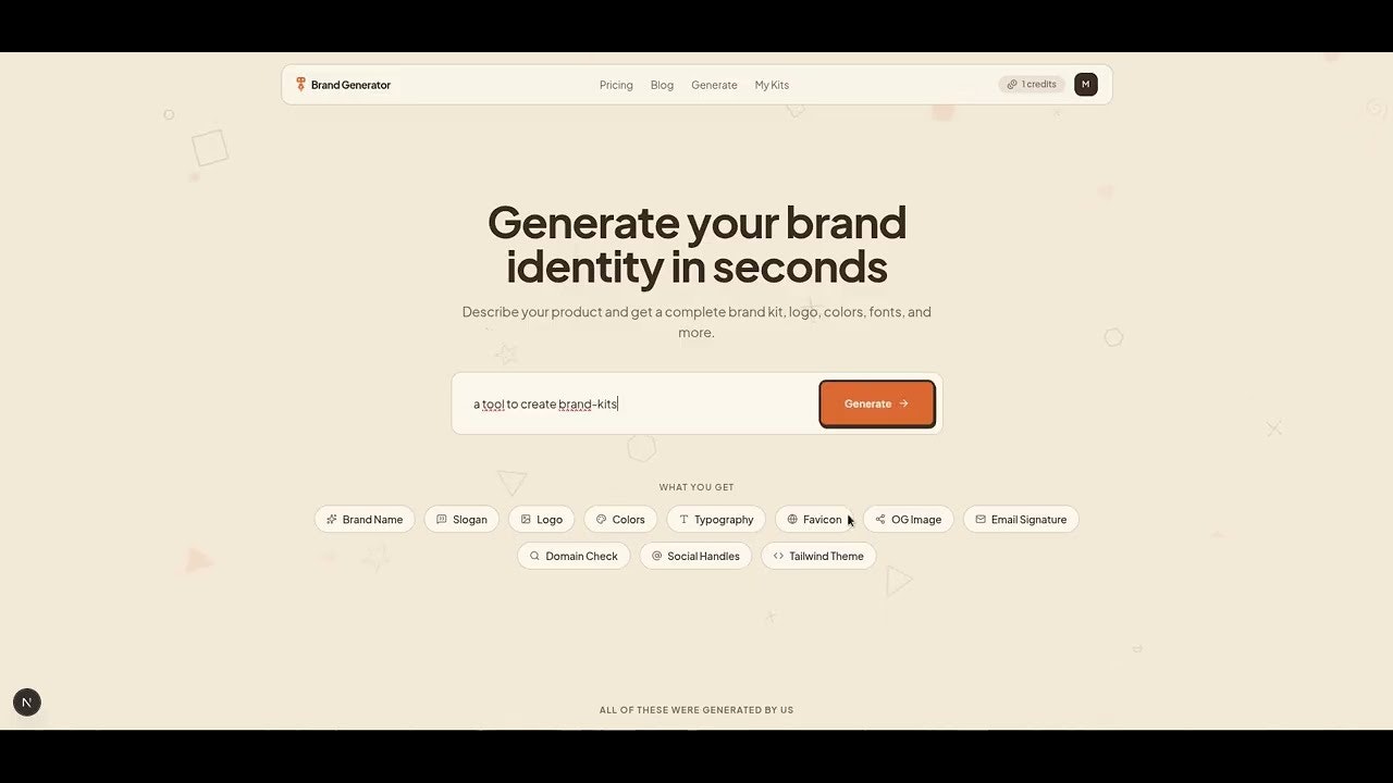 Brand Generator gallery image