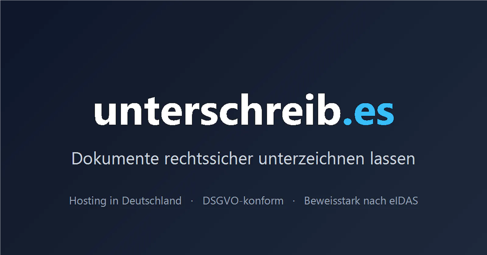unterschreib.es screenshot 1