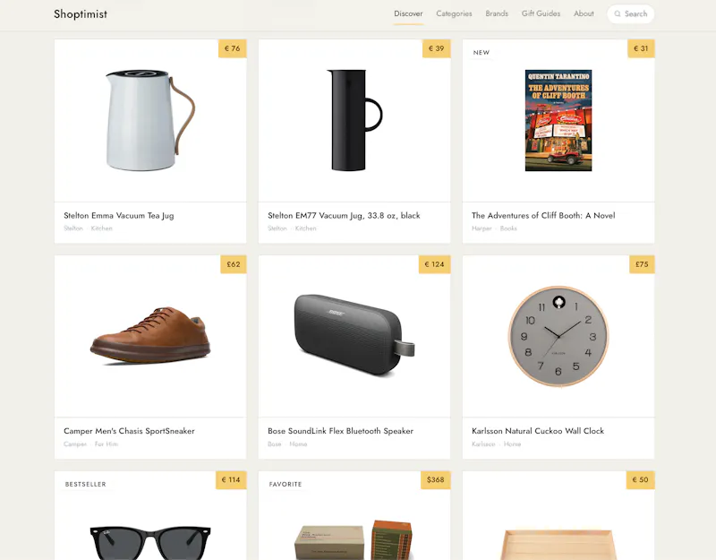 Shoptimist screenshot 4