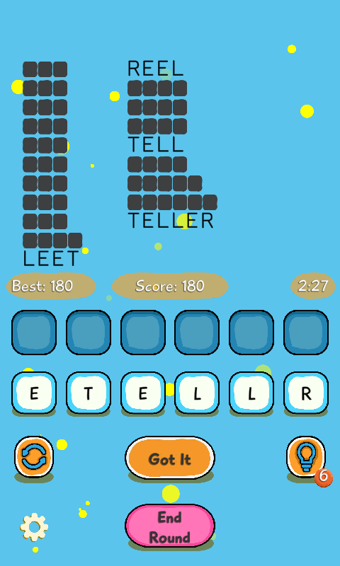 Twisty Words - word scramble game gallery image