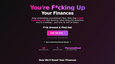You're F*cking Up Your Finances gallery image