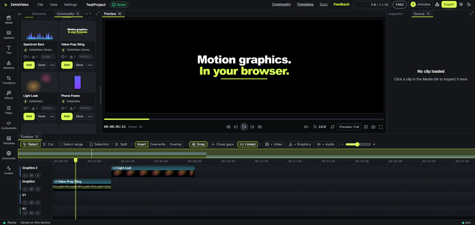 ZettaVideo screenshot 1