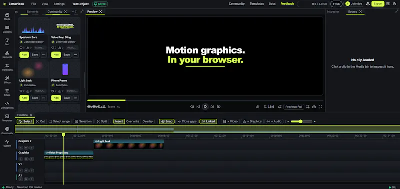 ZettaVideo screenshot 1