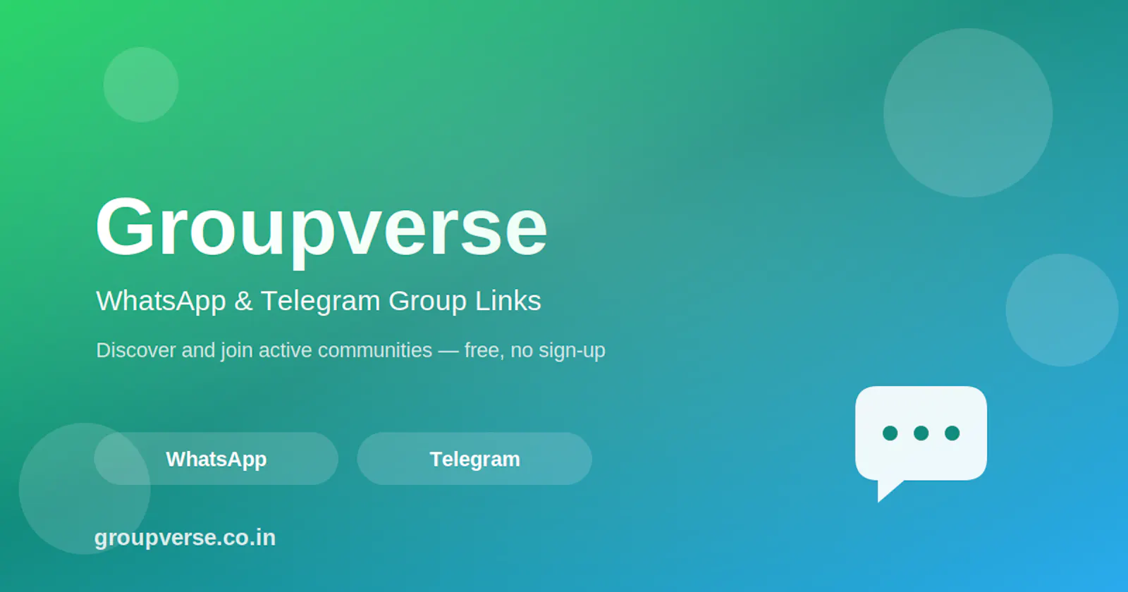 Groupverse screenshot 1