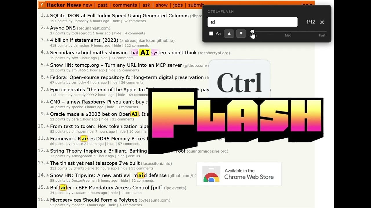 Ctrl+FLASH gallery image