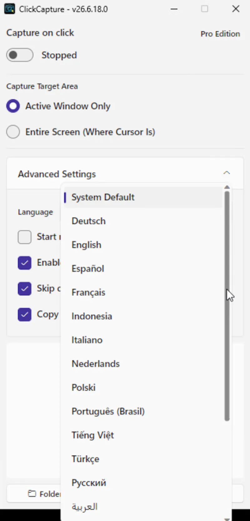 ClickCapture screenshot 4